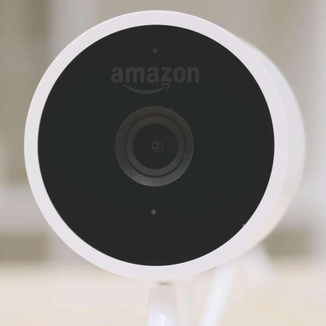 Image of an Amazon home security camera